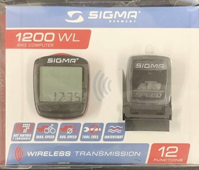 sigma sport 1200 wireless bike computer